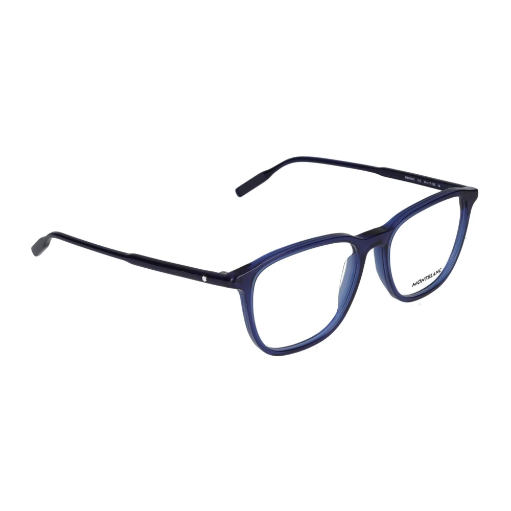 Montblanc Stijlvolle Zichtbril Blue Heren