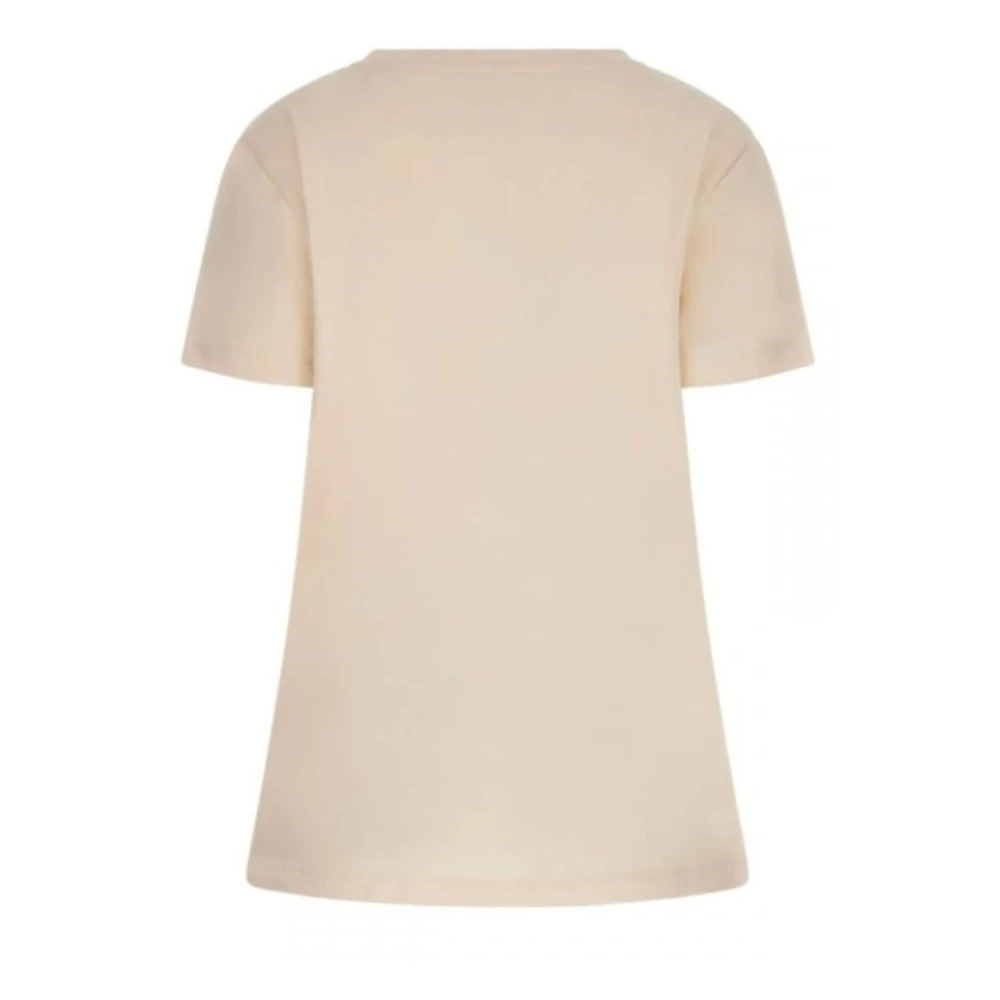 Guess Briana SS Beige T-shirt Lente Zomer Beige Dames