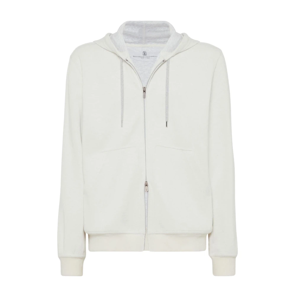 BRUNELLO CUCINELLI Beige Sweaters voor Mannen Beige Heren