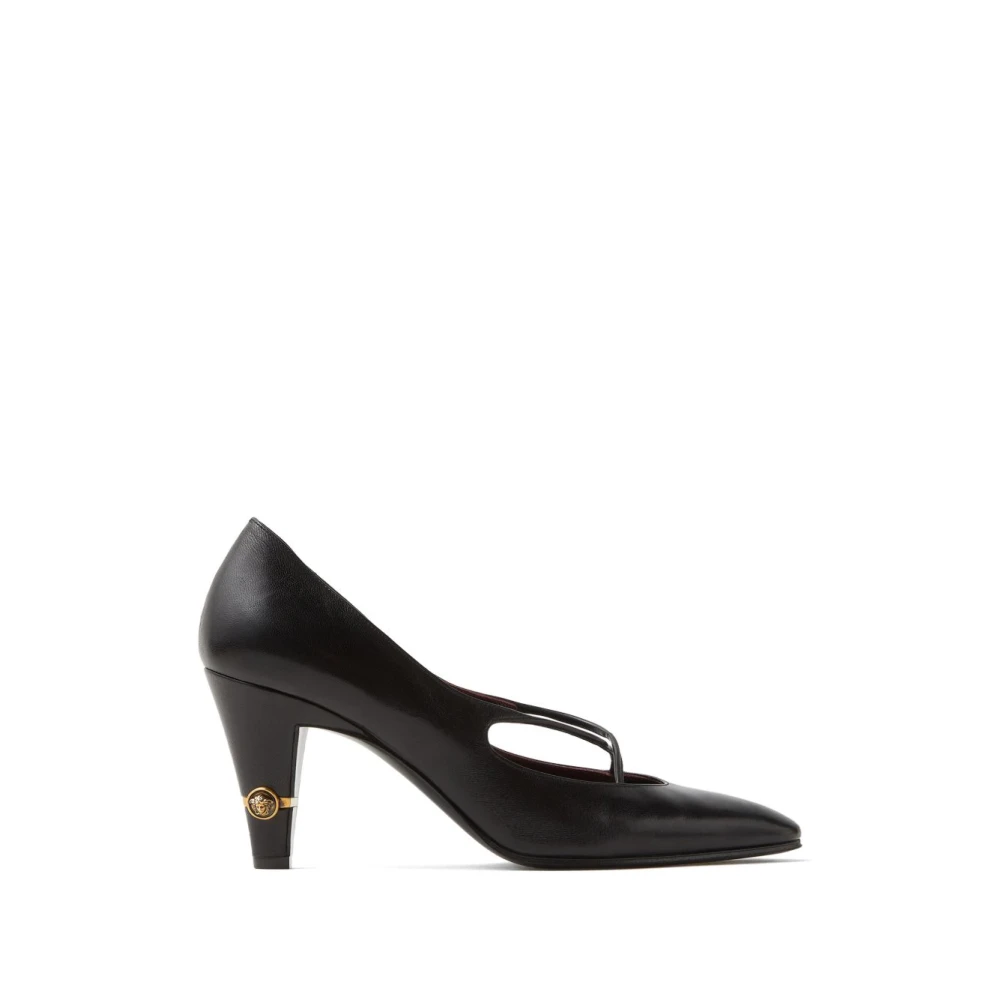 Versace Women's Black Giulietta Pumps In Leather - Image 2