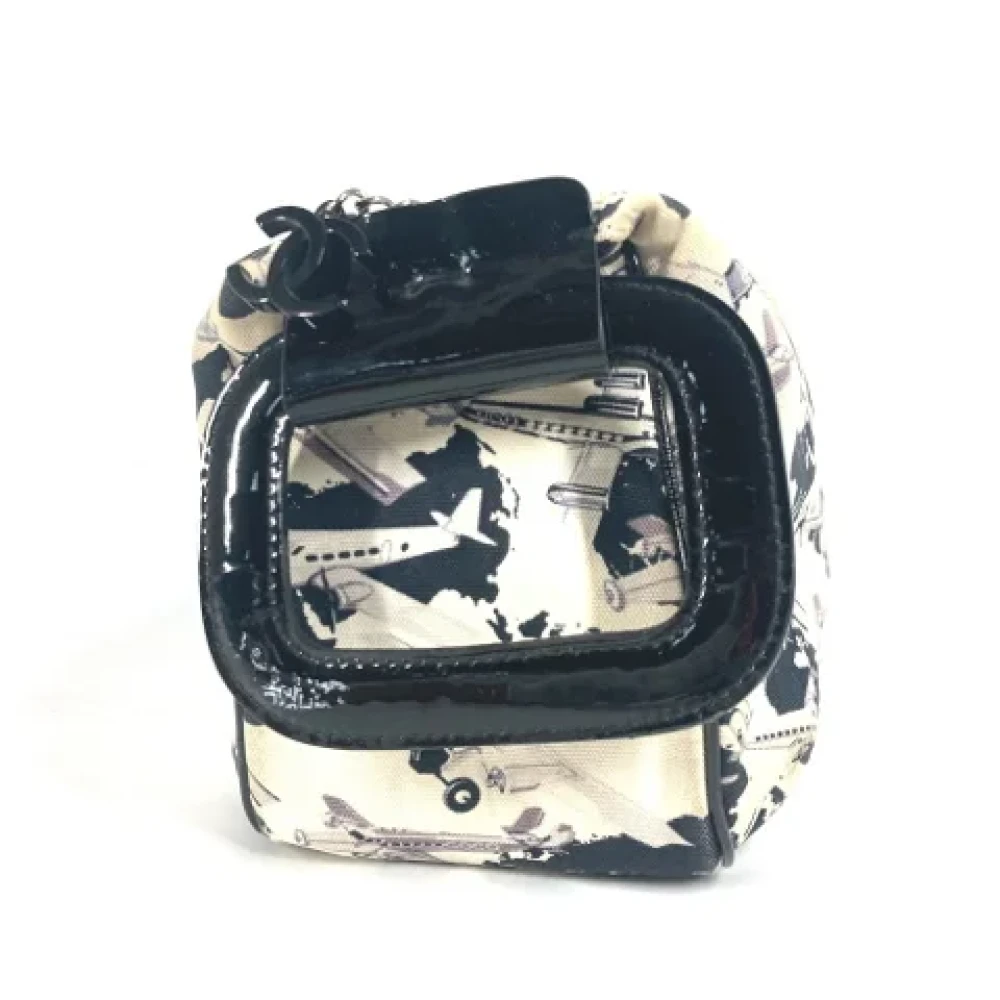 Chanel Vintage Pre-owned Canvas chanel-bags White Dames