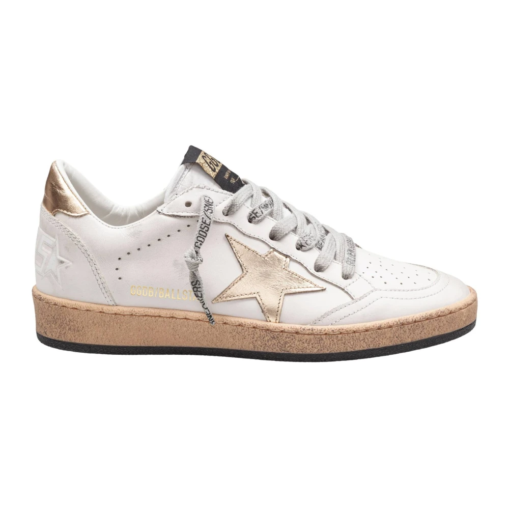 Golden Goose Women's White Ball Star Trainers, Sneakers, 4 Uk, Shoes