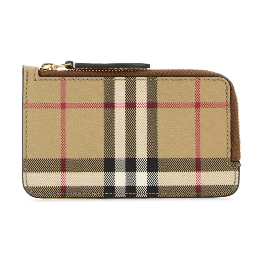 Burberry Women's Multicolor Printed Canvas Card Holder - Wallets & Cardholders - One Size - Accessories