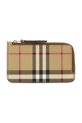 Printed Canvas Card Holder