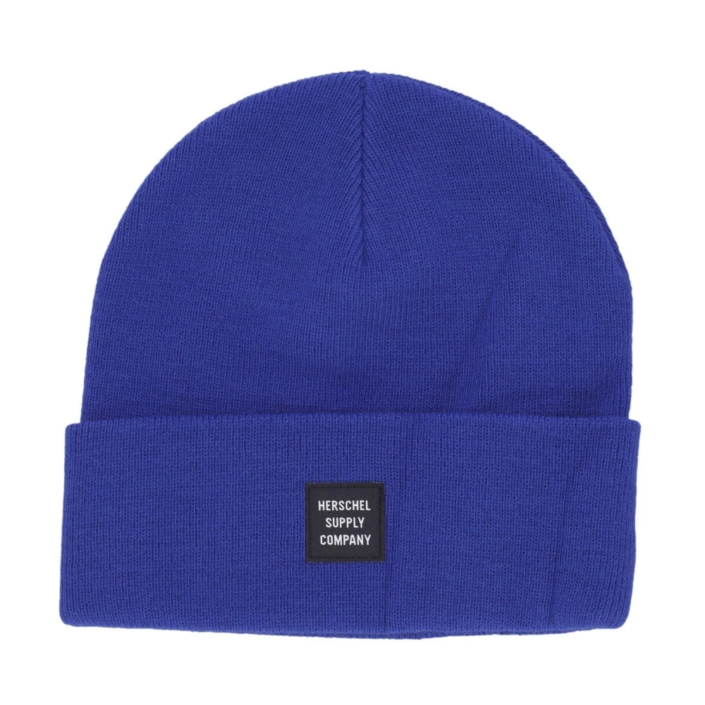 Herschel Men's Blue Beanie Hat With Cuff