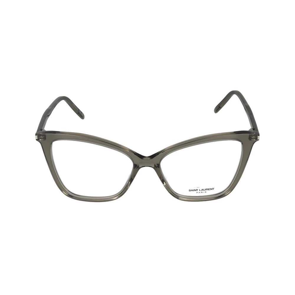 Saint Laurent Women's Brown Glasses, 55 Mm, Sl 386 Eyeglasses