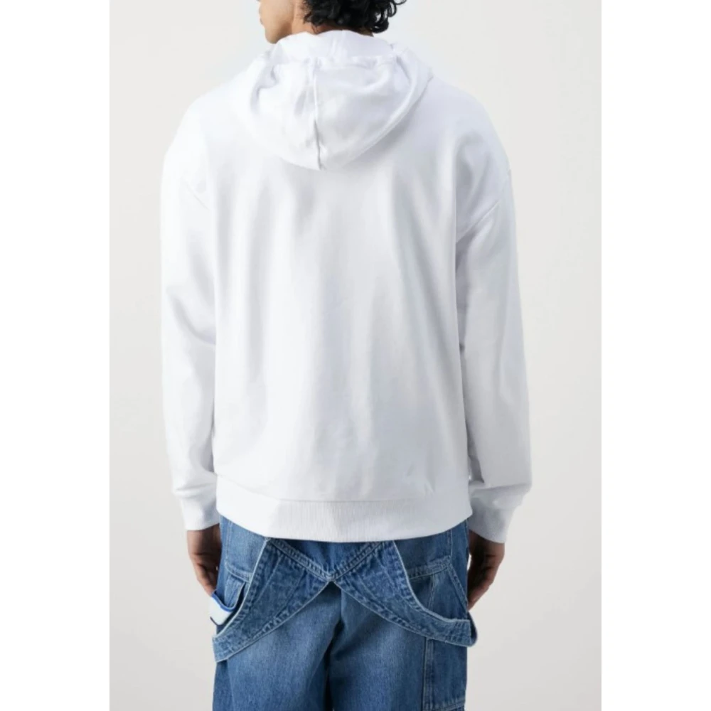 Hugo Boss Heren Nalves Sweater White Heren