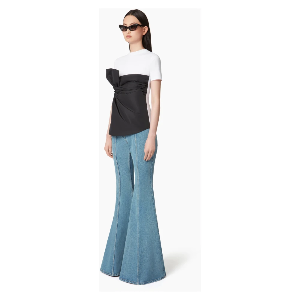 Nina Ricci Wrap-Around BOW Black Dames