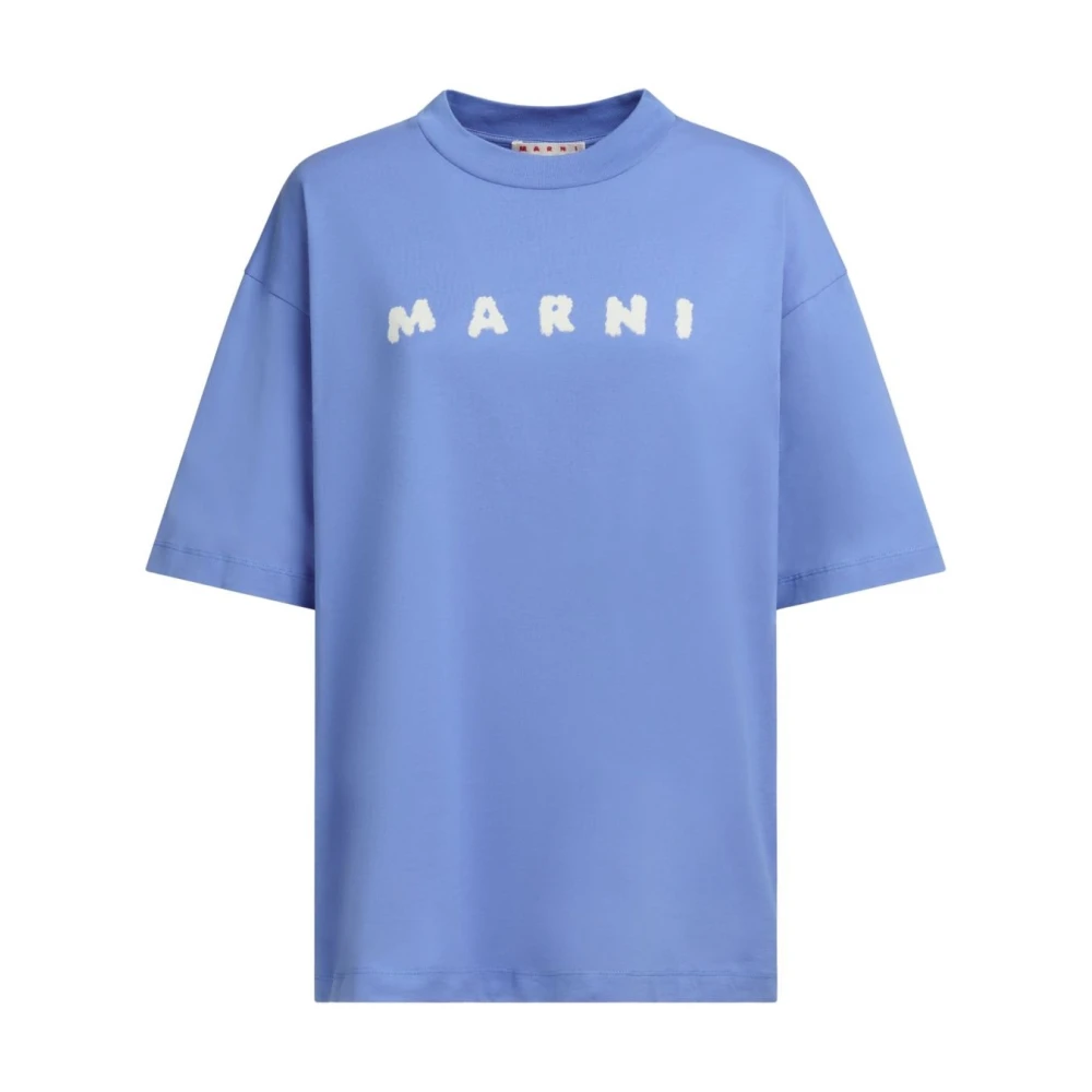 Marni - Tops > T-Shirts - Blue - Marni - Modalova