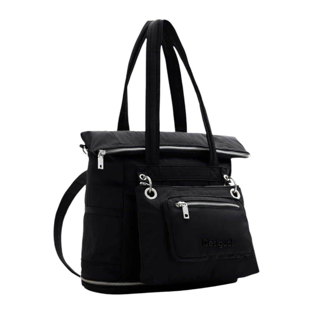 Desigual Stijlvolle Damesrugzak Collectie Black Dames
