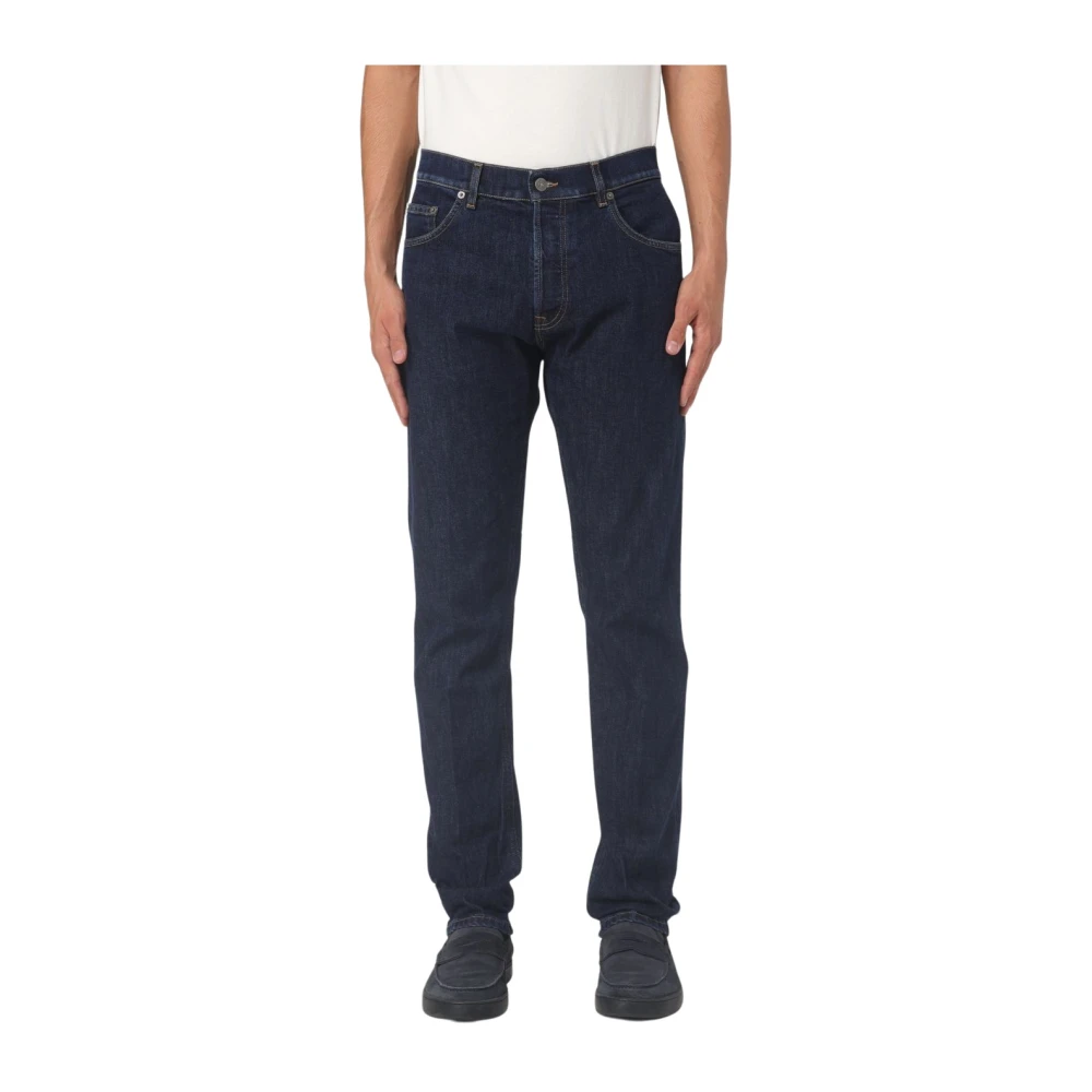 Dondup Iconische gewassen denim broek Blue Heren