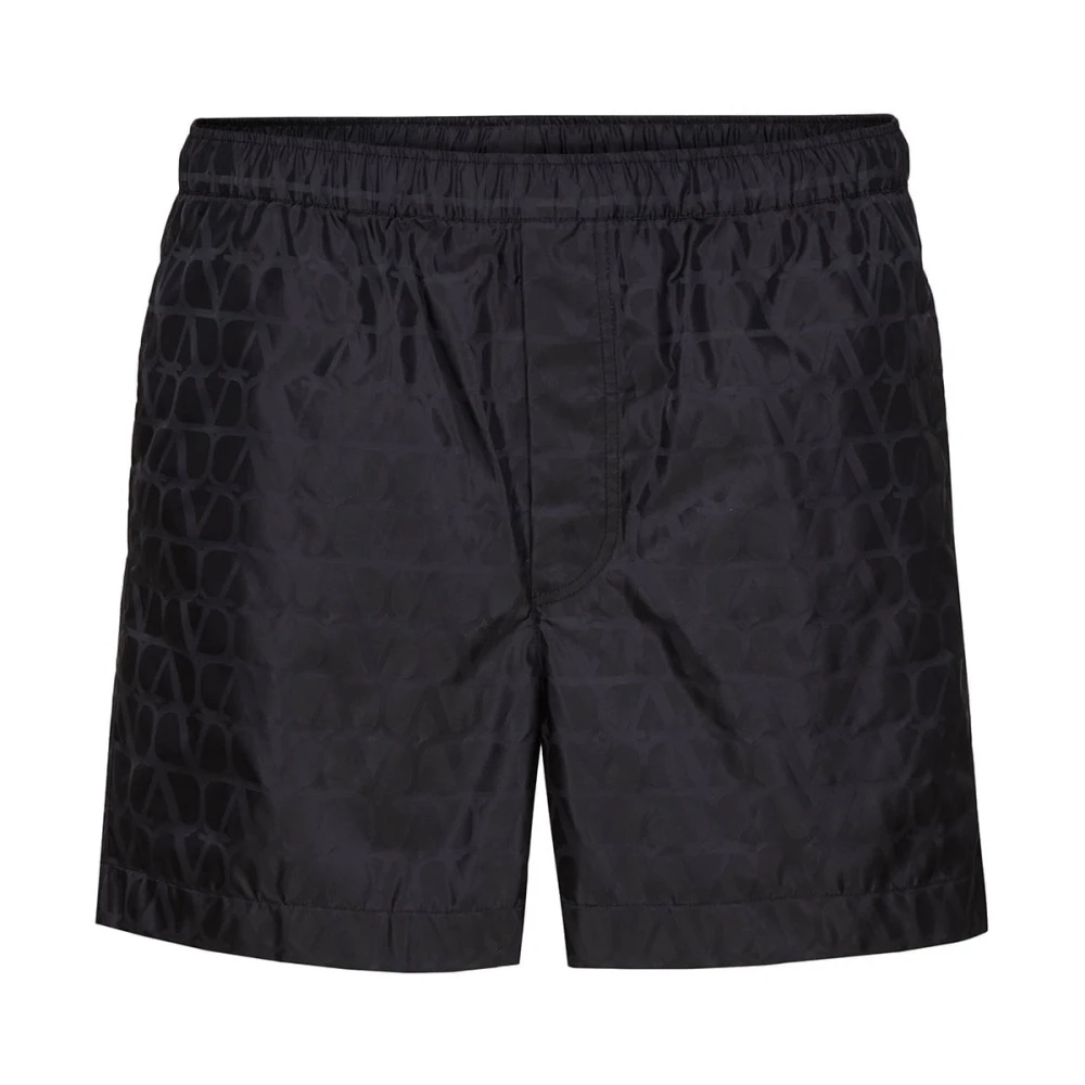 Valentino Garavani Men's Blue Toile Iconographe Swimming Shorts - Beachwear - 2XL - Swimwear