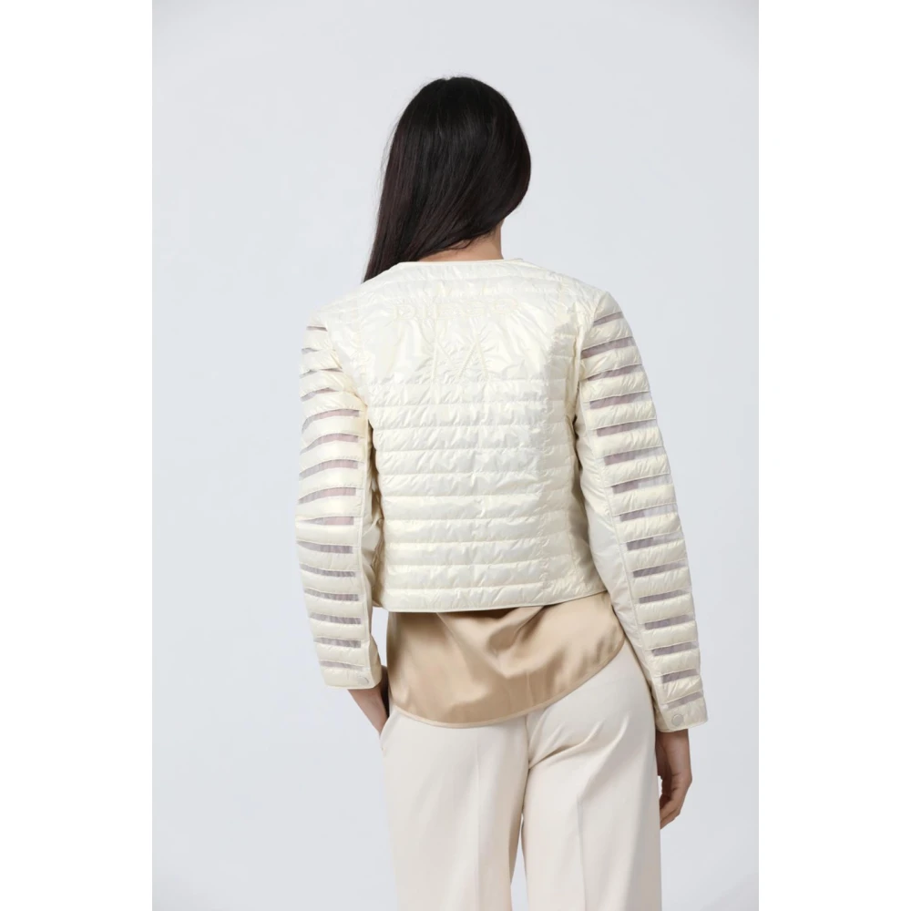 Diego M Stijlvolle Jas White Dames