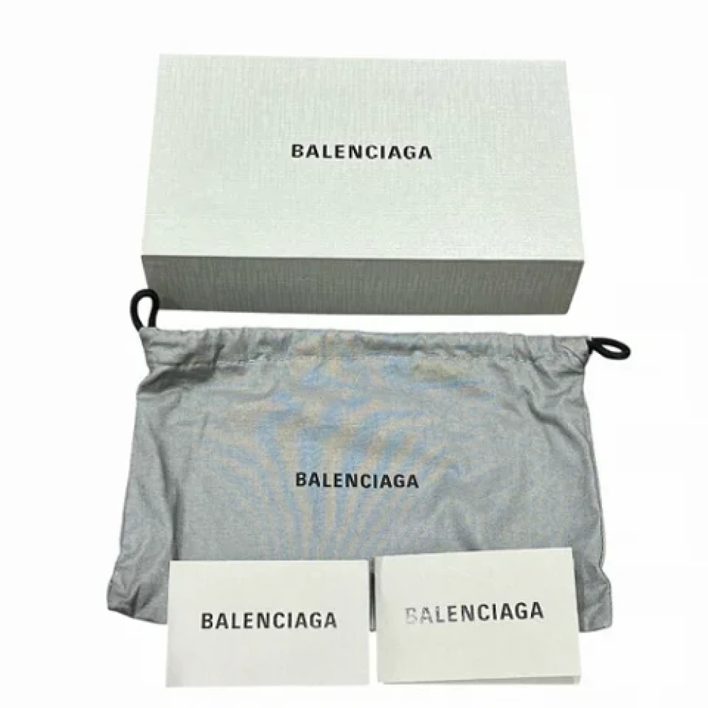 Balenciaga Vintage Pre-owned Leather wallets Black Heren
