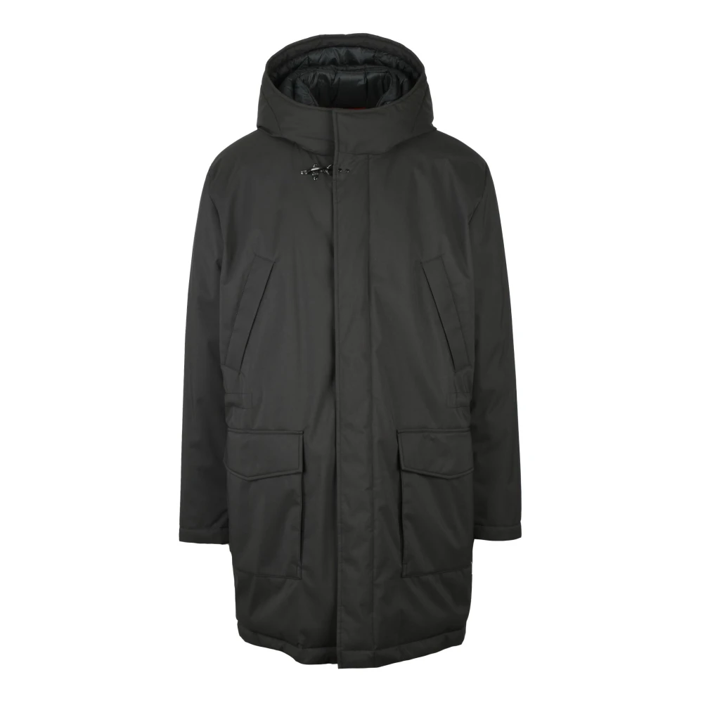 Fay - Coats > Parkas - Black - Fay - Modalova