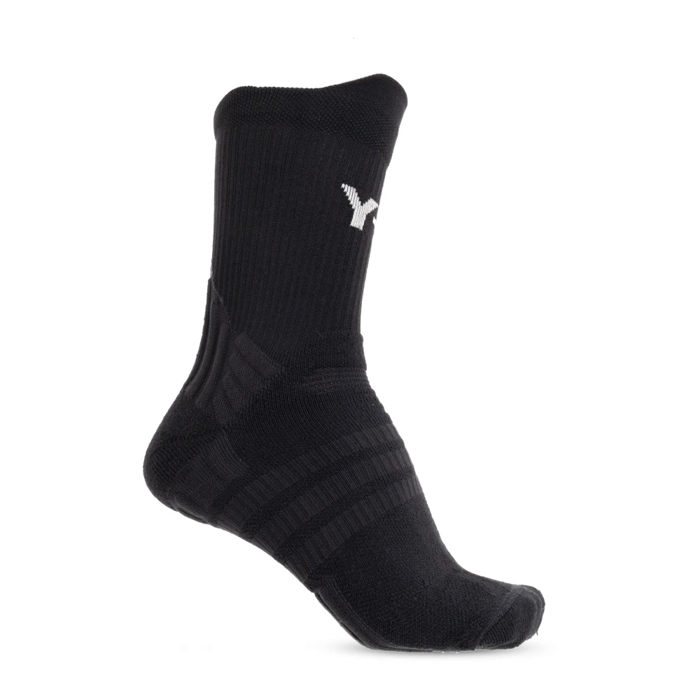 Y-3 Mannelijk Zwart Ondergoed Heren, S, Sokken Uit De Tennis Us Collectie