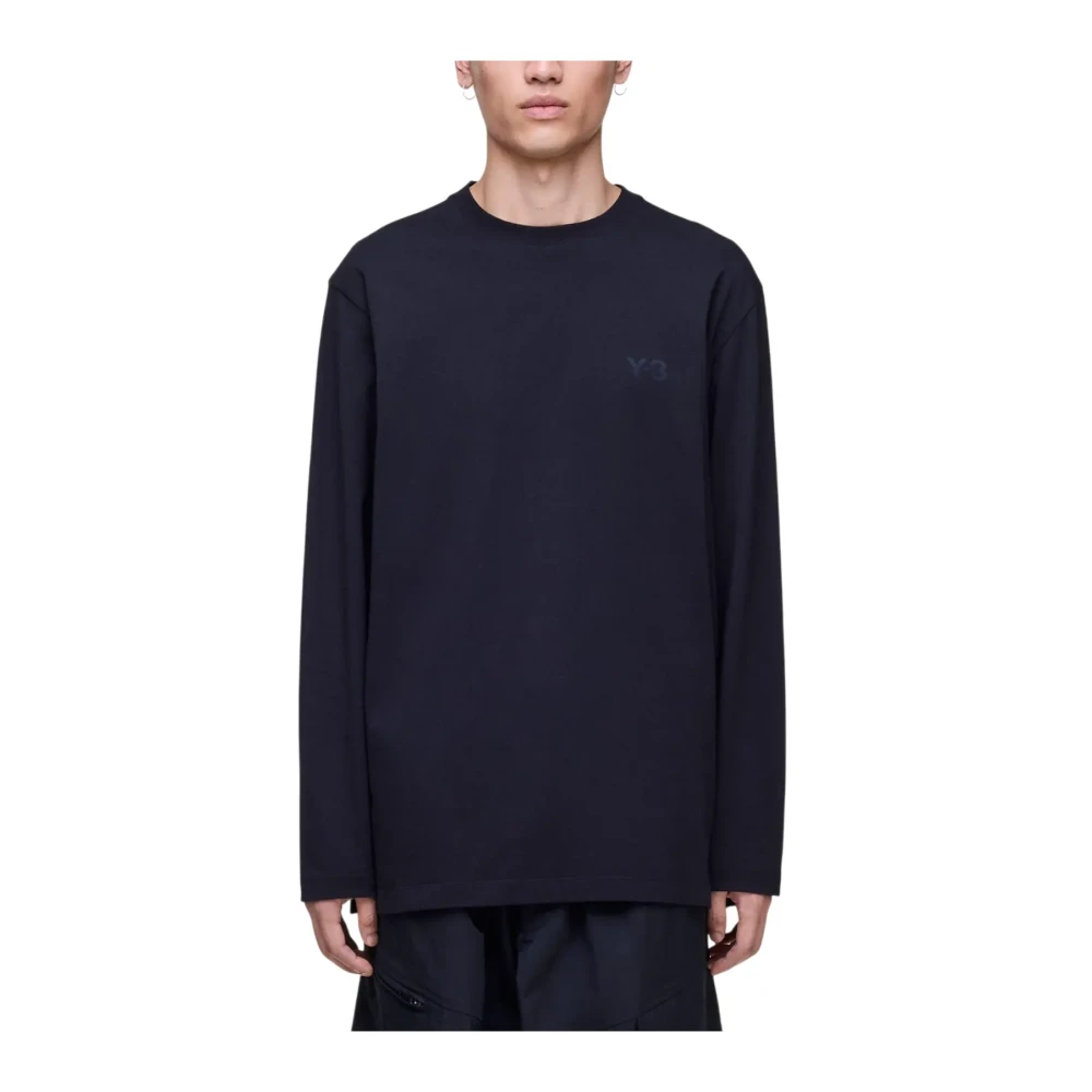 Y-3 Uomo Nero Top, M, New, - Immagine 3