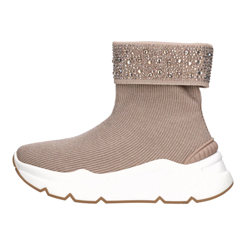 Emanuelle Vee Sneakers Dames Schoenen Beige