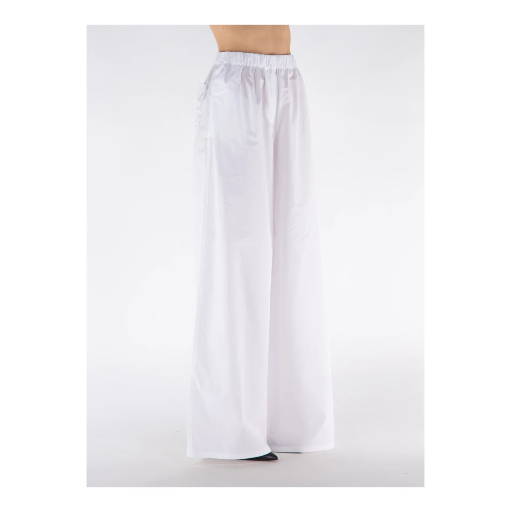 Max Mara Wide Trousers White Dames