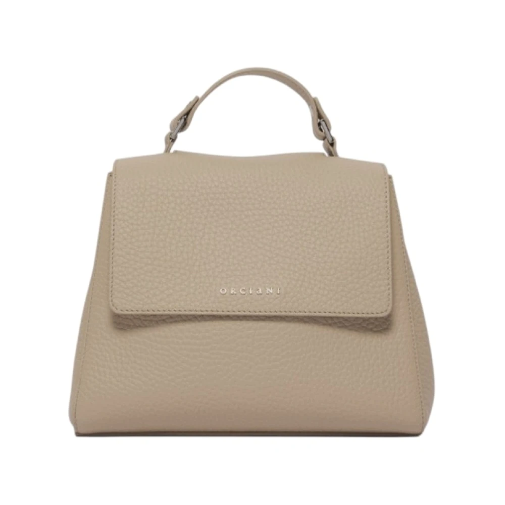 Orciani Women's Beige Sveva Soft Small Bag - Handbags - One Size - Bags