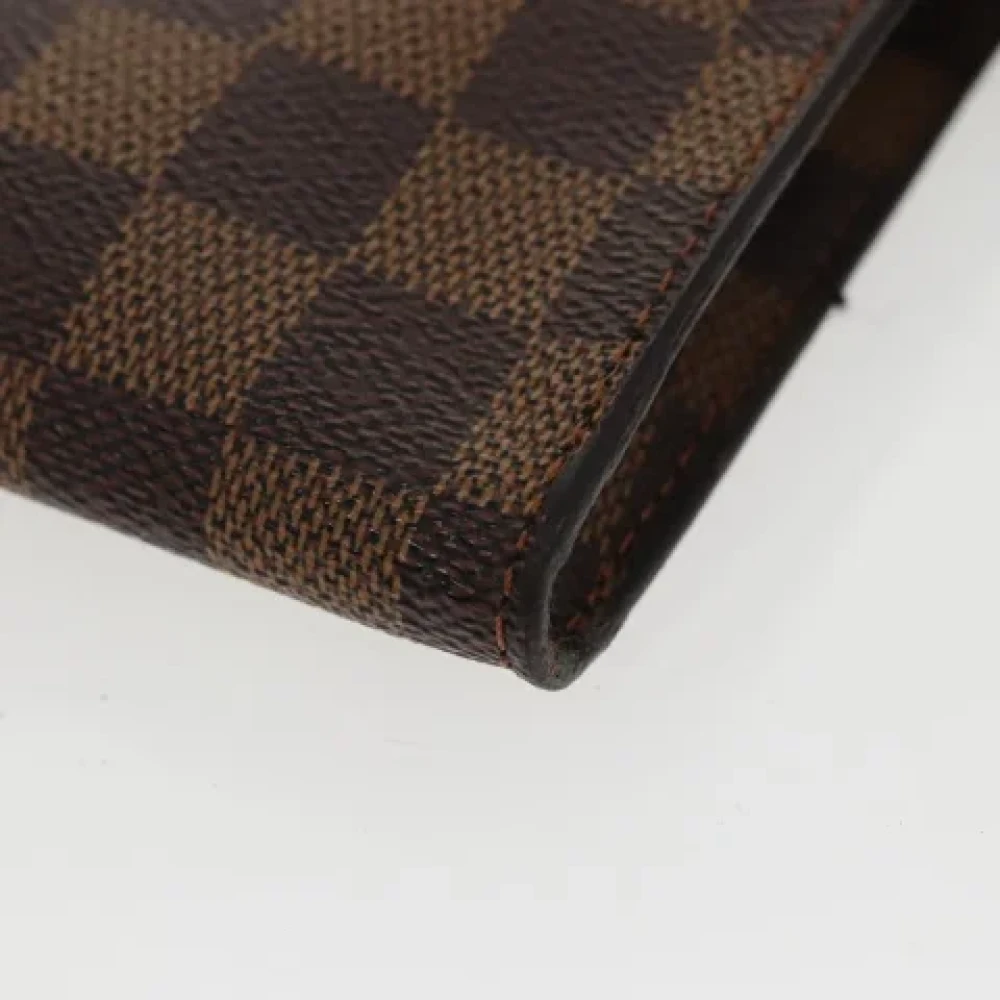 Louis Vuitton Vintage Pre-owned Canvas pouches Brown Dames