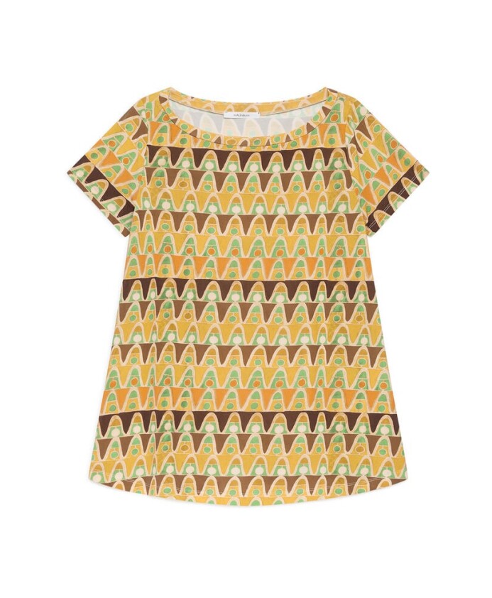 t-shirt-mimosa-geometrique-en-jaune-vert-marron