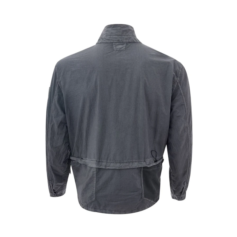 C.P. Company Zwarte Polyamide Jas voor Mannen Black Heren