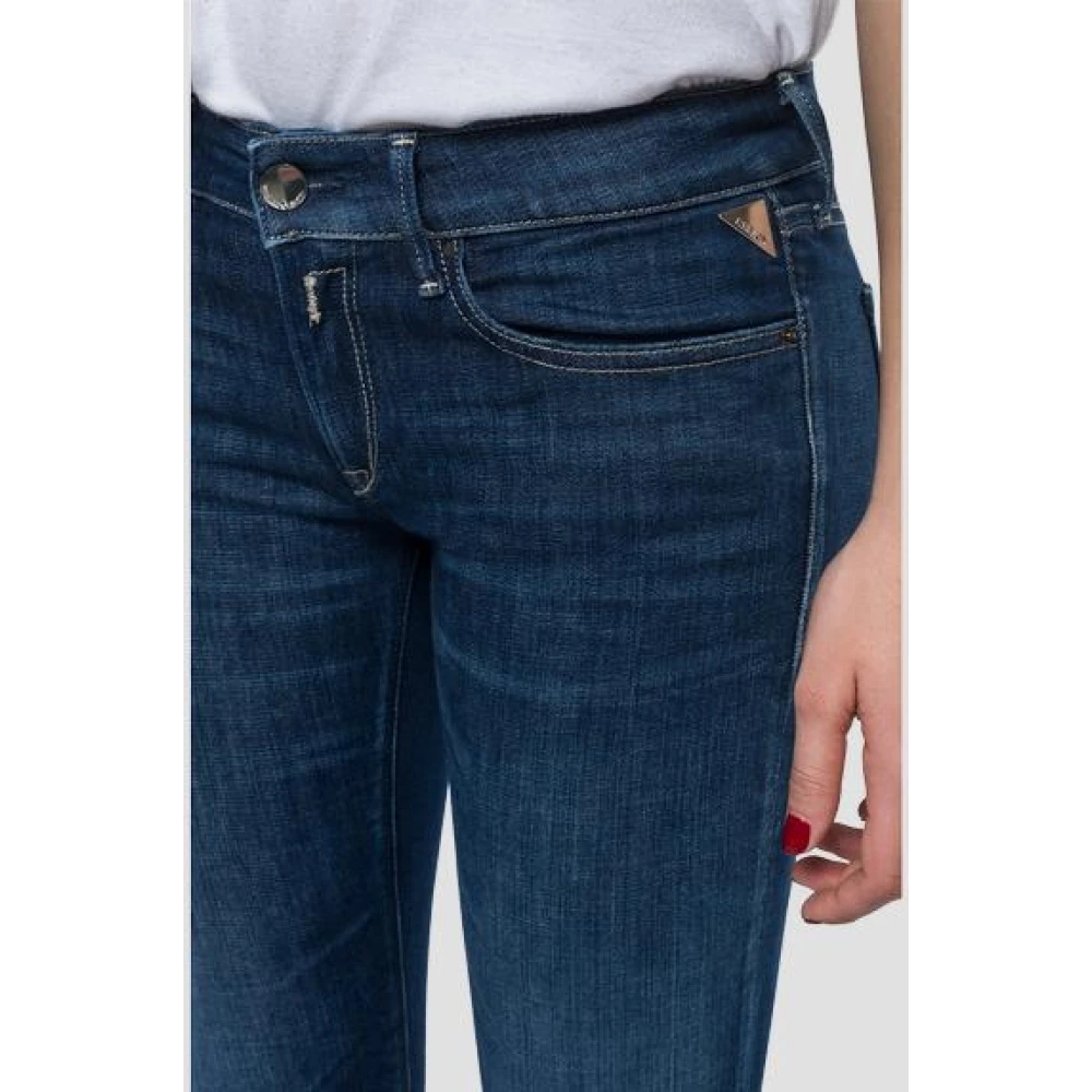 Replay Skinny Jeans Blue Dames