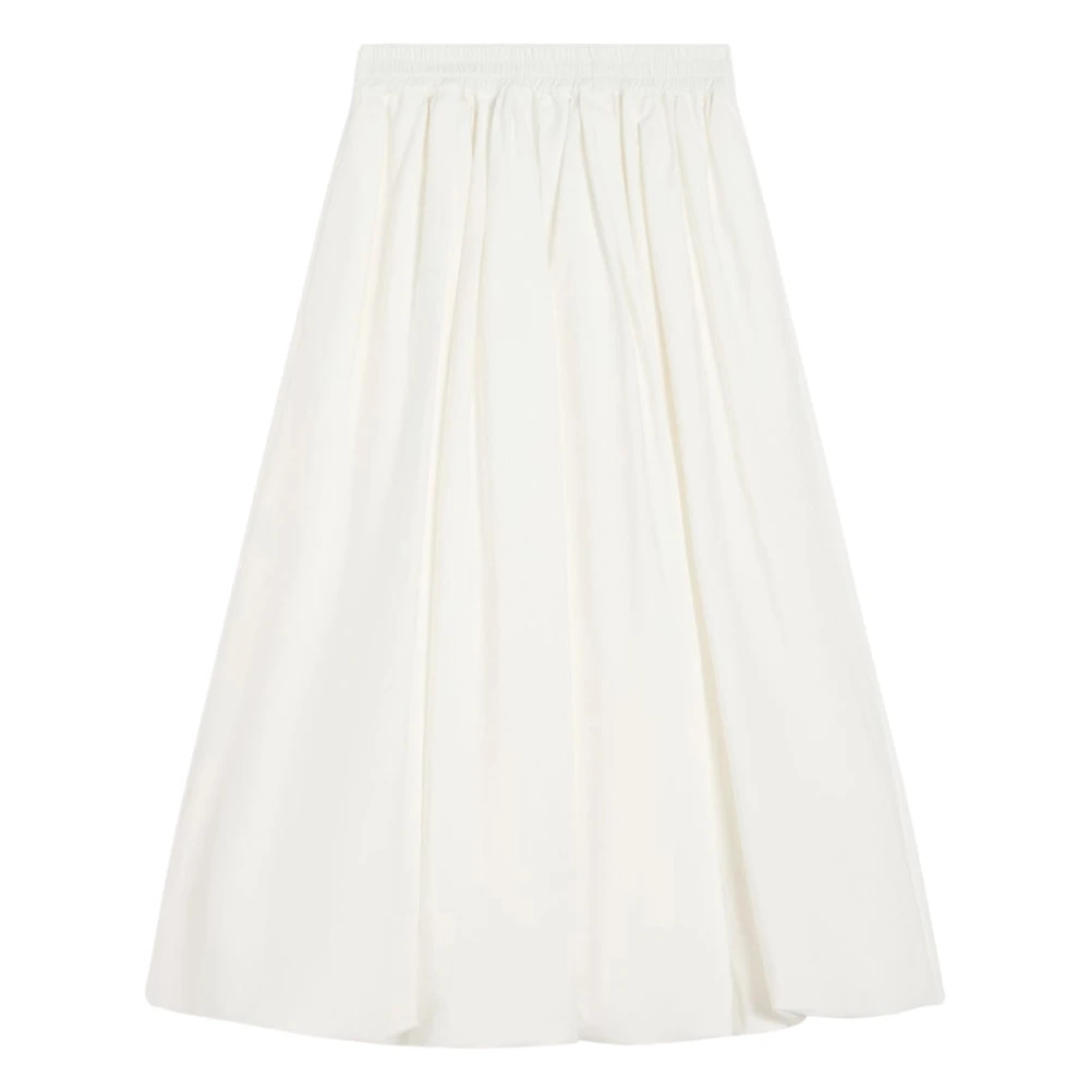 Max Mara Women's White Midi Skirts, S, Weekend Skirt