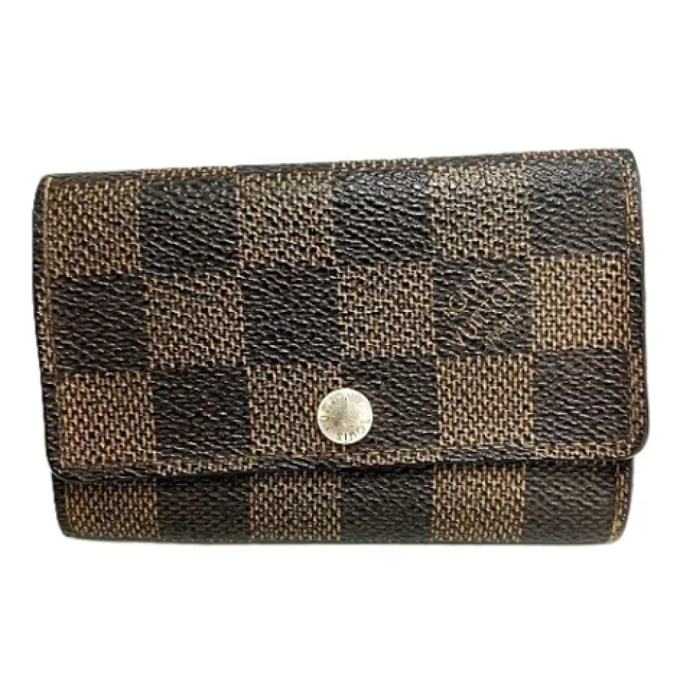 Louis Vuitton Vintage Pre-owned Canvas key-holders Brown Dames
