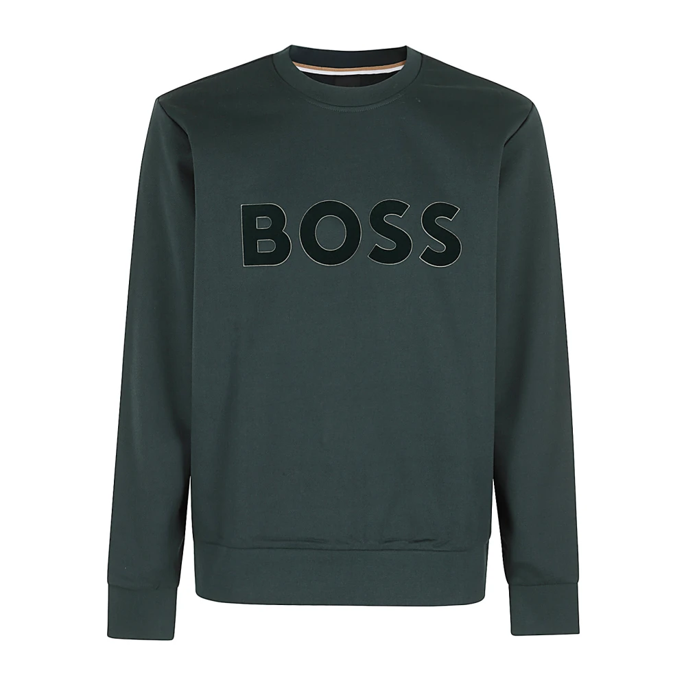 Hugo Boss Stijlvolle Sweatshirt voor Mannen Green Heren