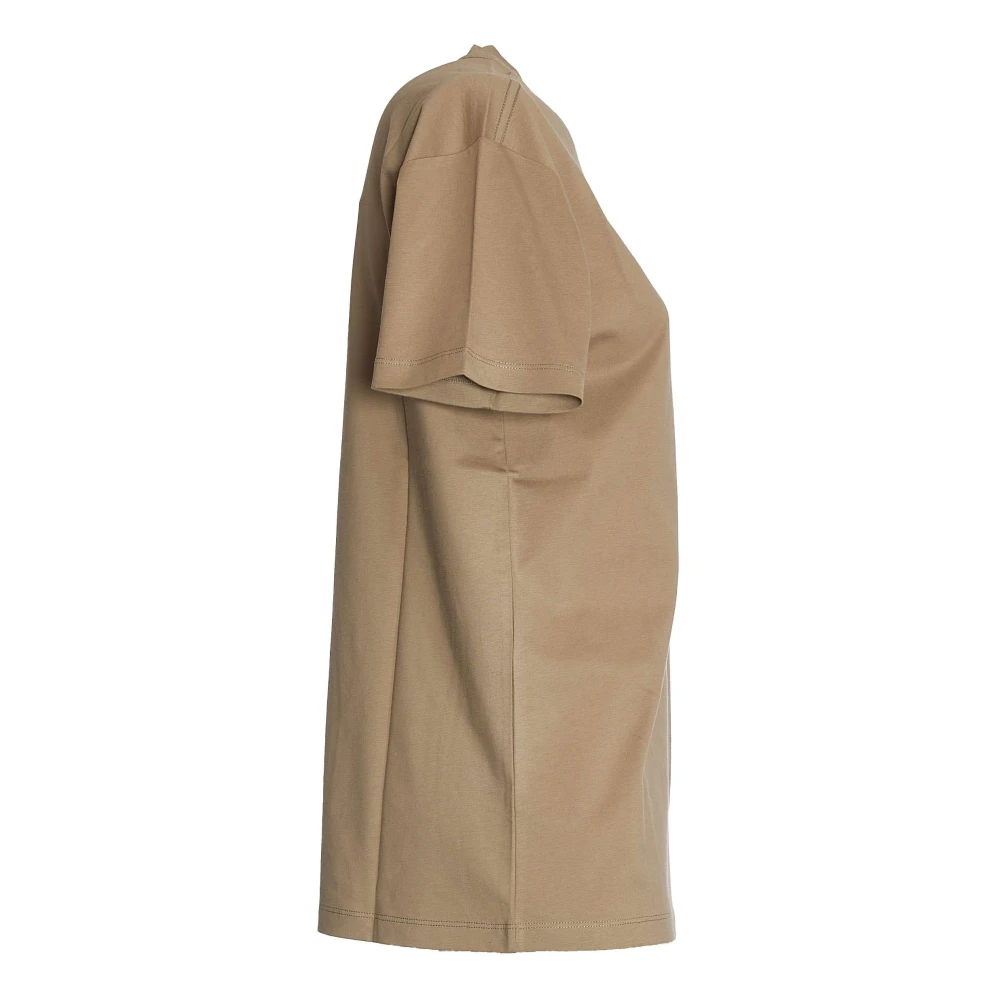 Isabel marant Beige Logo T-shirt Aw24 Beige Dames
