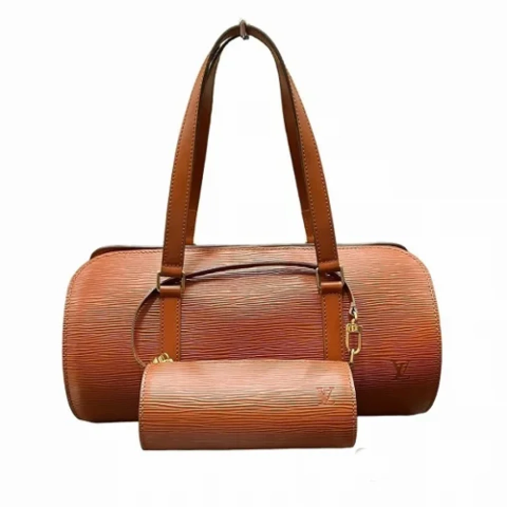 Louis Vuitton Vintage Pre-owned Leather louis-vuitton-bags Brown Dames