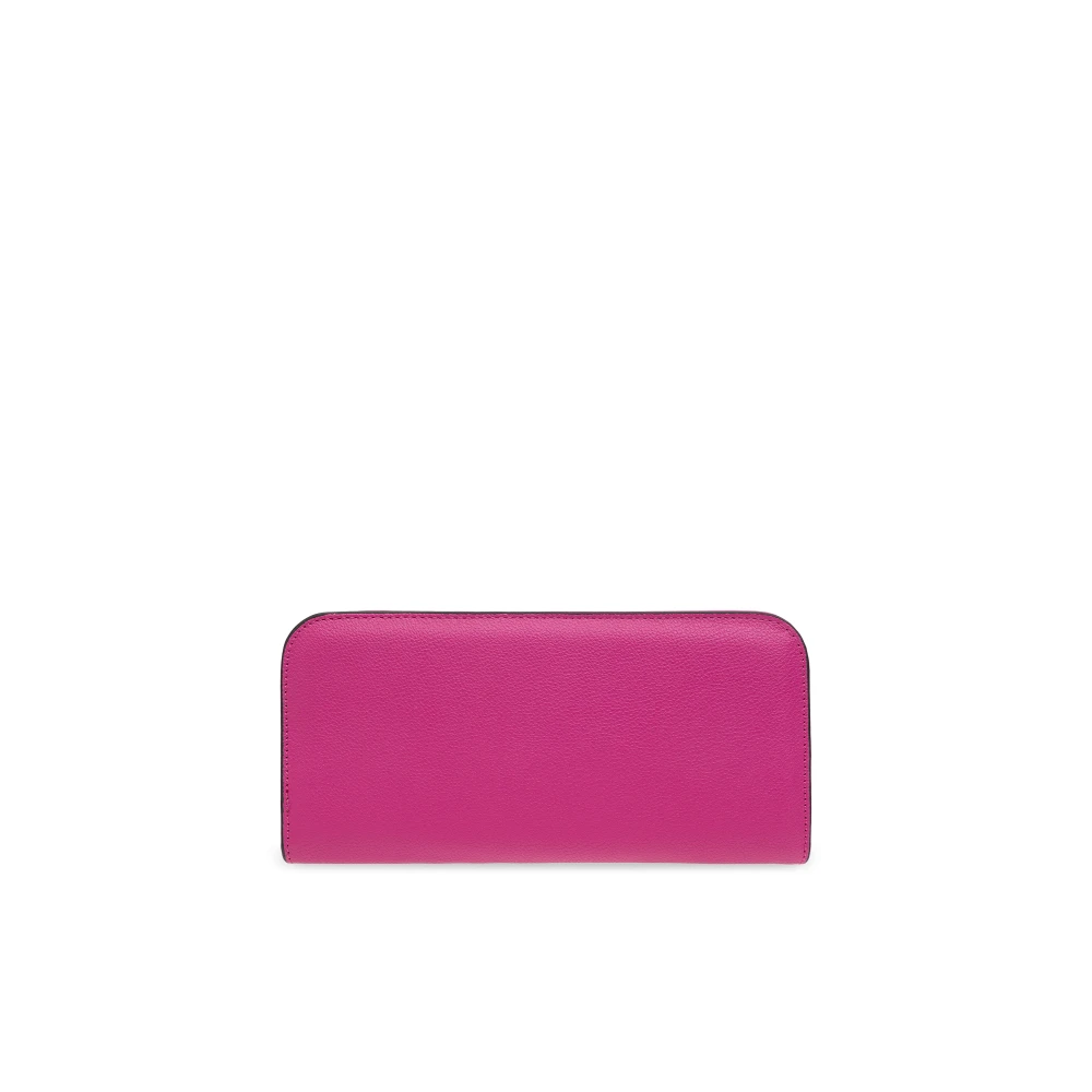 Versace Jeans Couture Portemonnee met logo Pink Dames