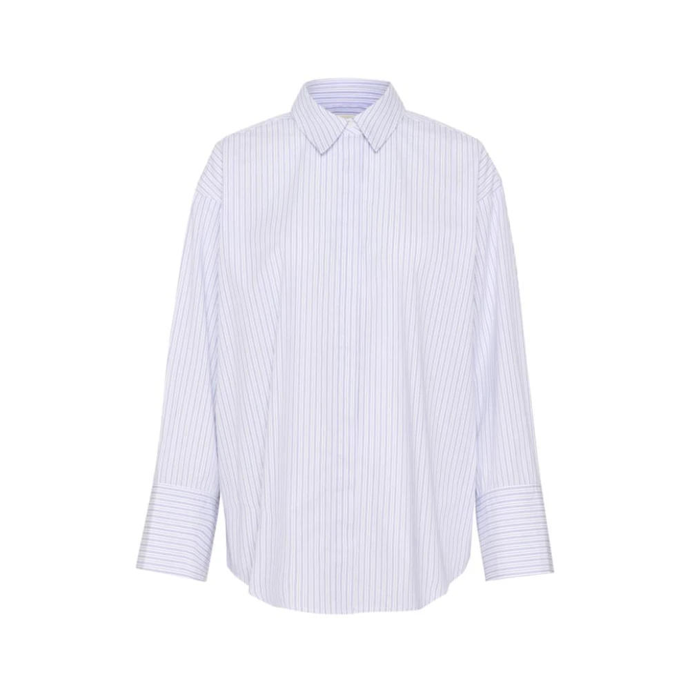 Soaked in Luxury Elegante Sloriana Shirt Blue Dames