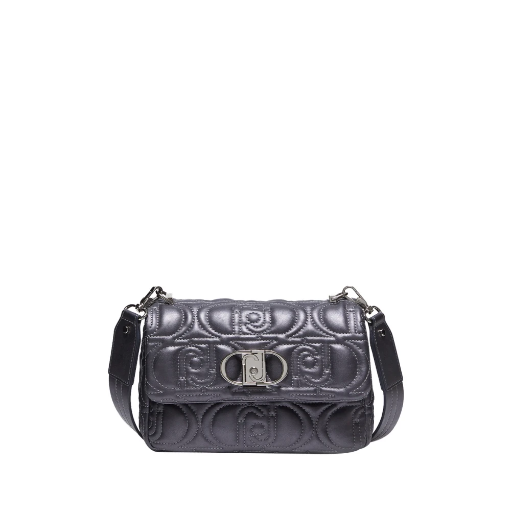 Liu Jo Antraciet Schoudertas Elegant Praktisch Gray Dames