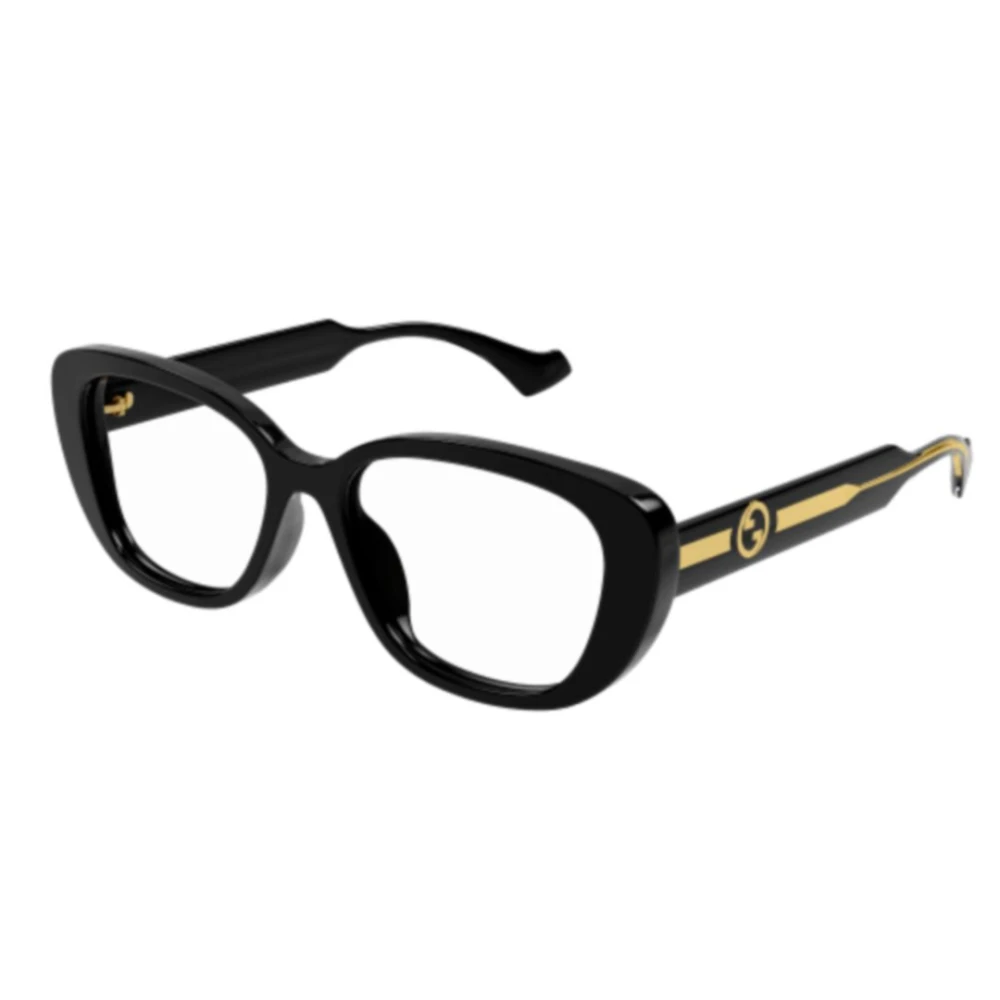 Gucci Stijlvolle Zwarte Frame Zonnebril Black Unisex