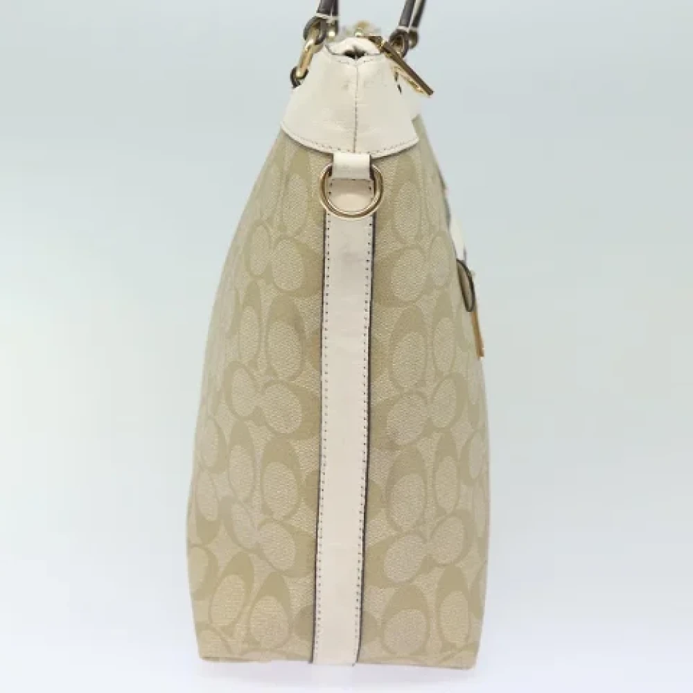 Coach Pre-owned Canvas totes Beige Dames