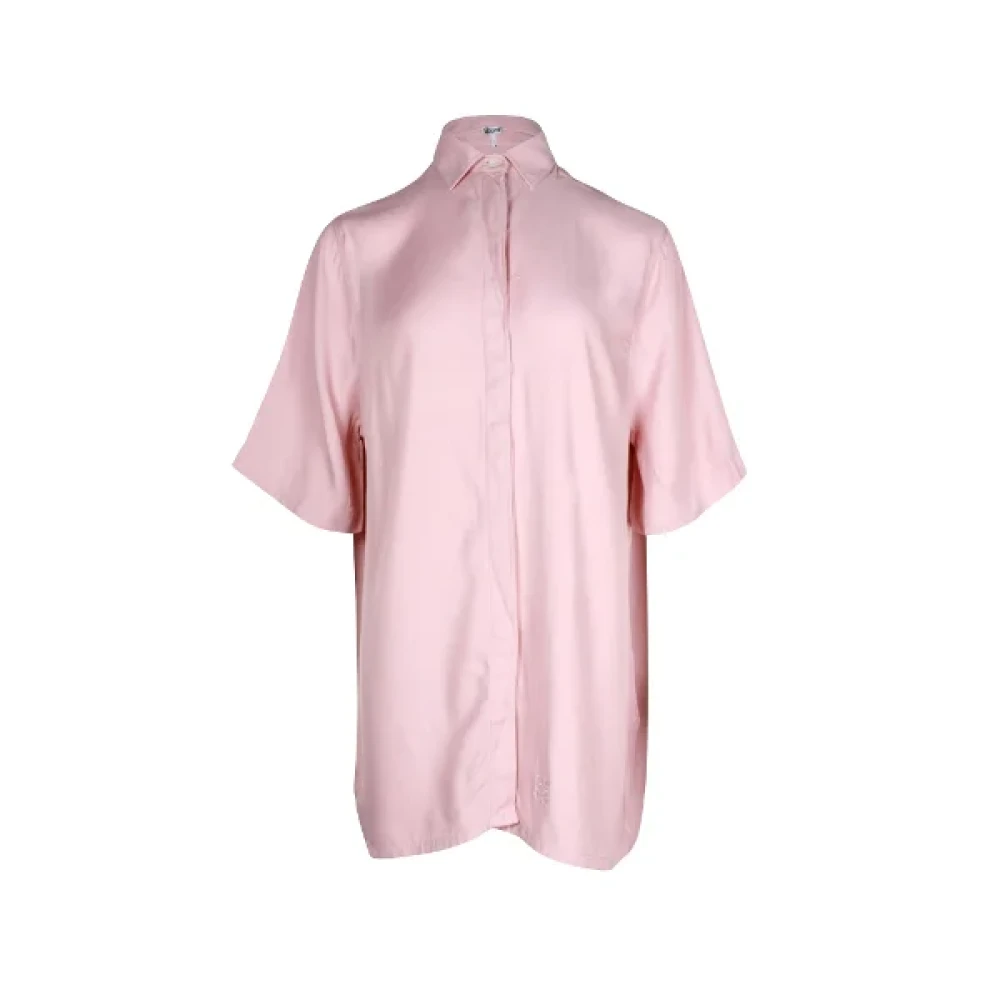 Loewe Pre-owned Fabric dresses Pink Dames