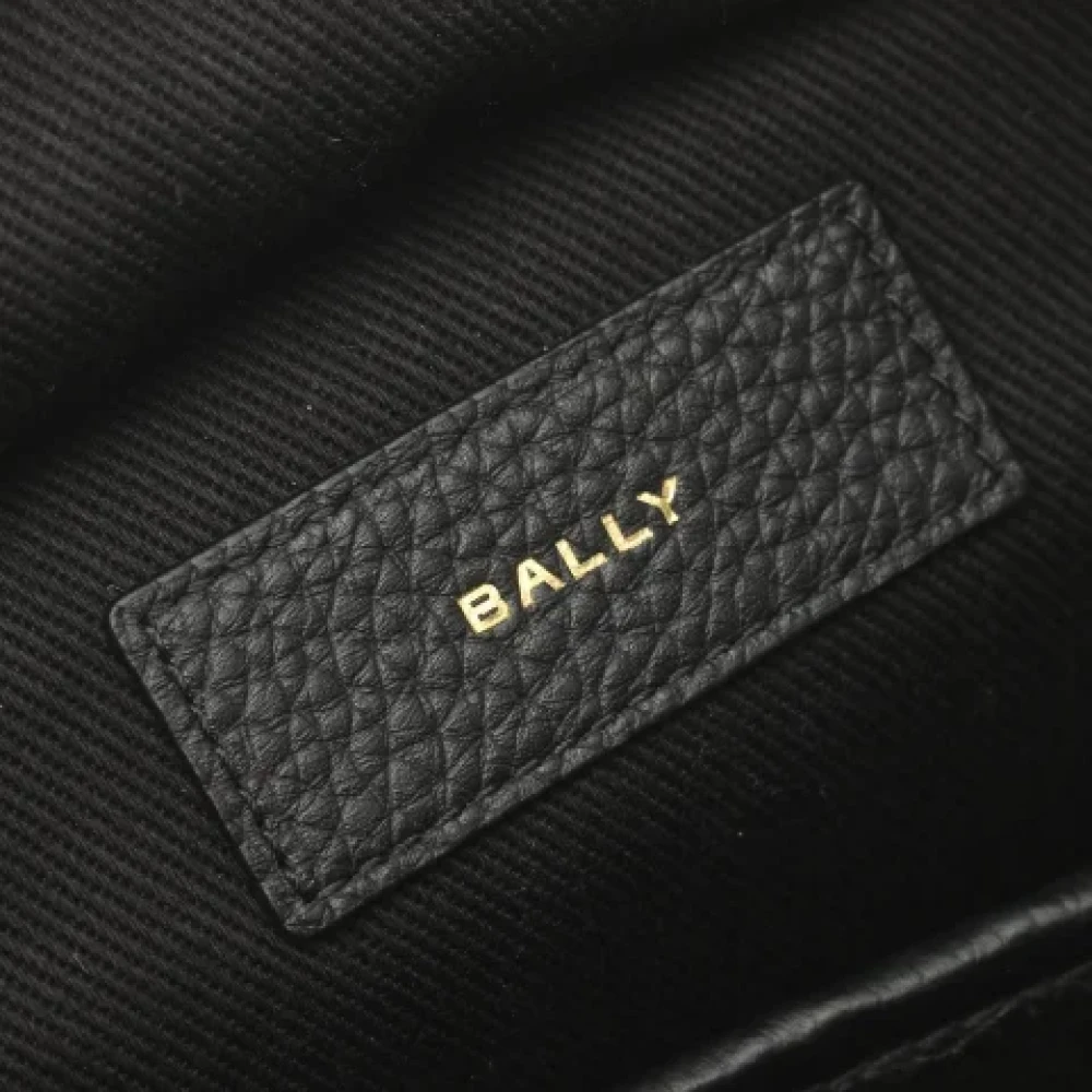 Bally Pre-owned Canvas backpacks Black Heren