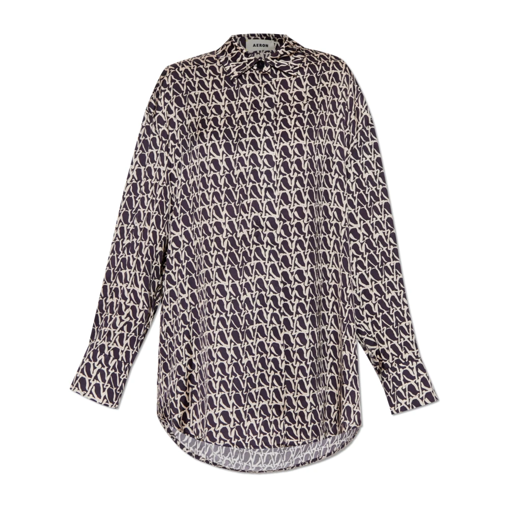 Aeron Shirt Flint Black Dames