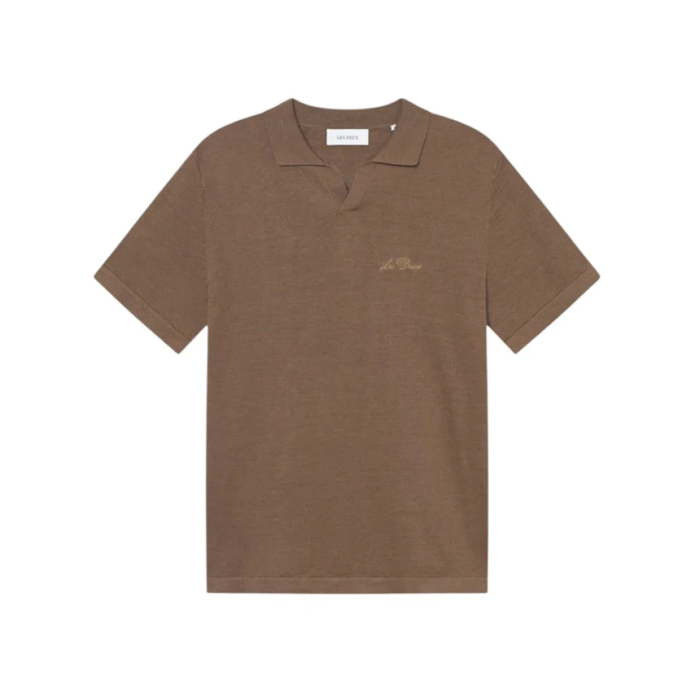 Les Deux Men's Brown Polo Shirts, L, Stylish Polo And T-Shirt Collection