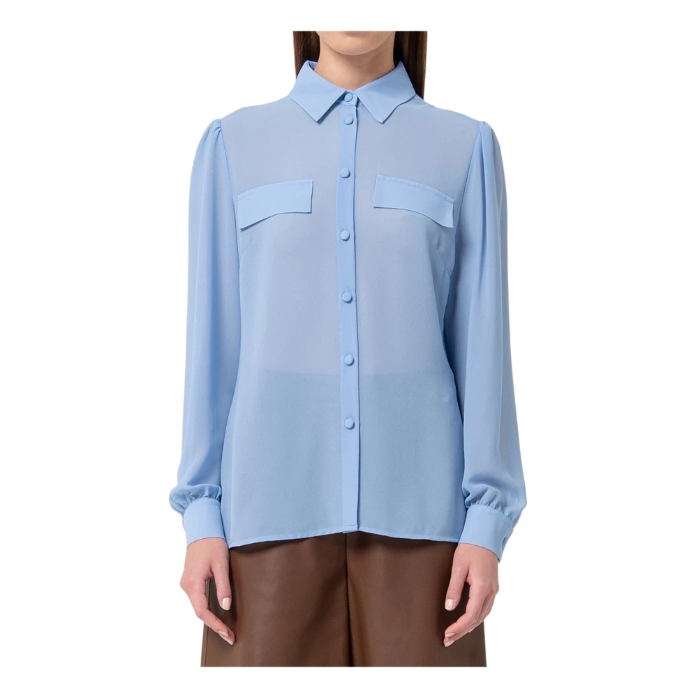 Fracomina Women's Blue Camicia - Shirts - Xl - Blouses & Shirts