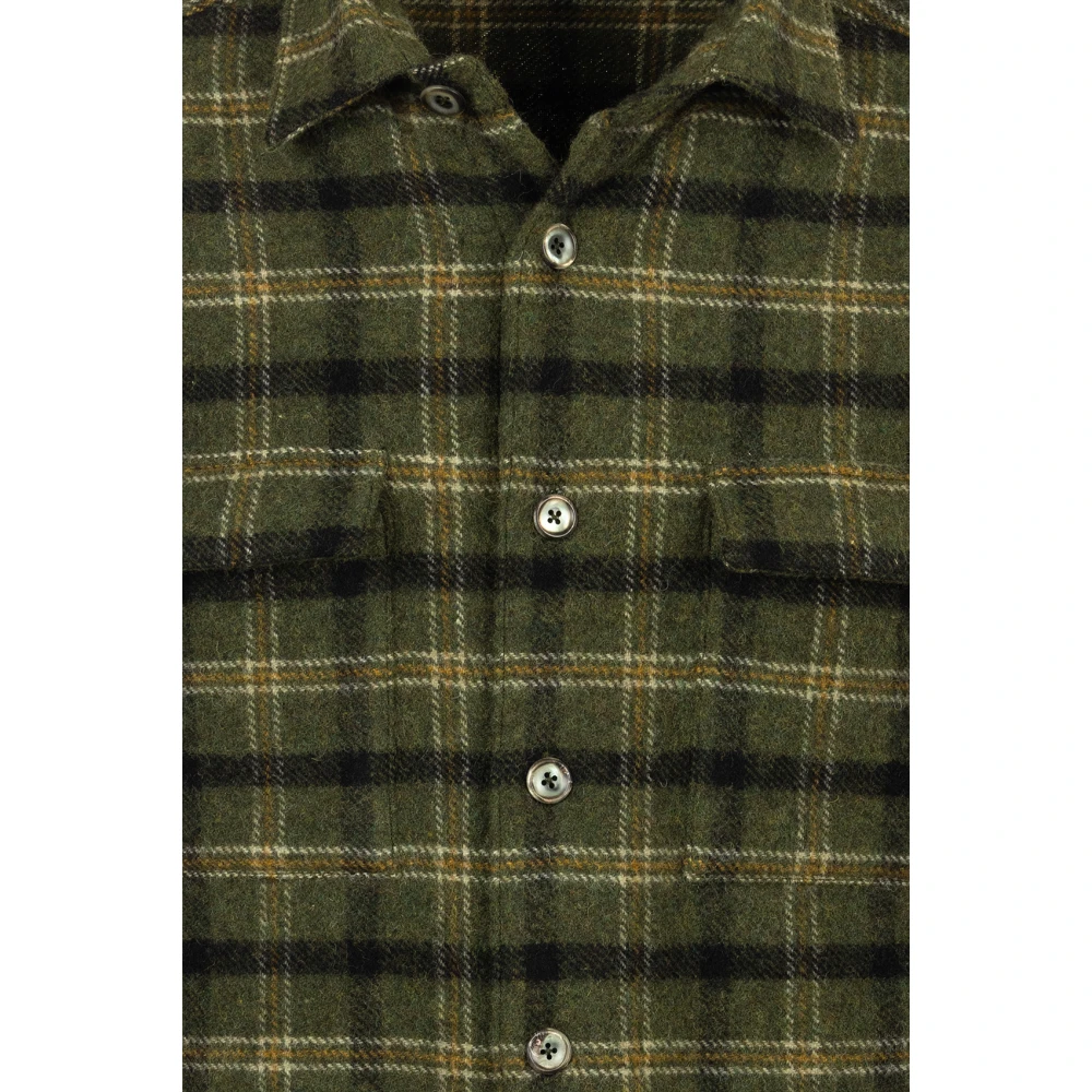 Xacus Klassiek Groen Overhemd Green Heren