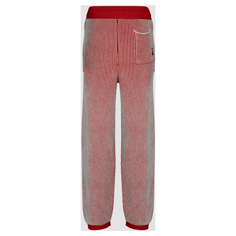 add Broek IN Dubbelzijdige Ribbreisel Red Dames