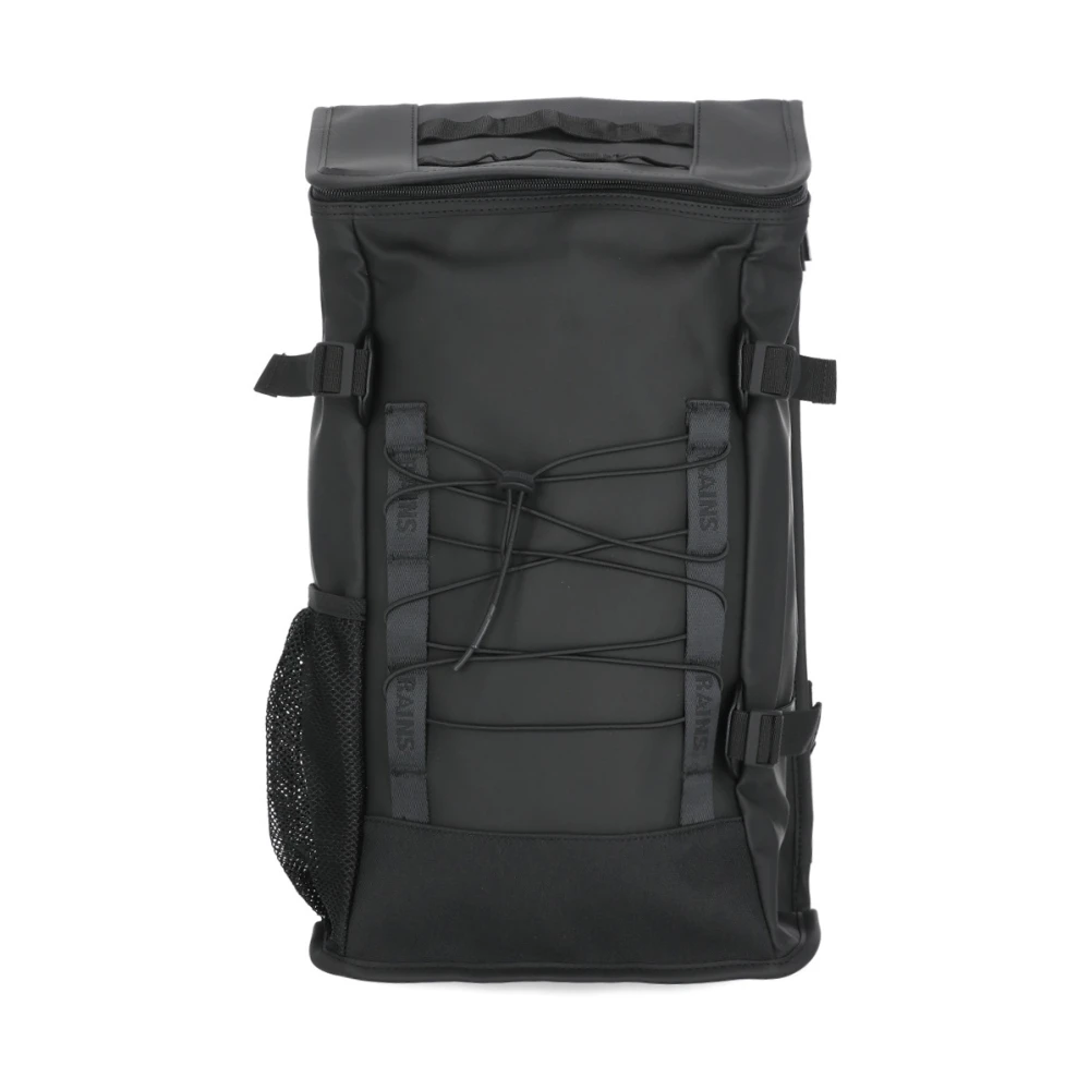 Rains Men's Black Trail Mountaineer Bag - Backpacks - One Size - Bags