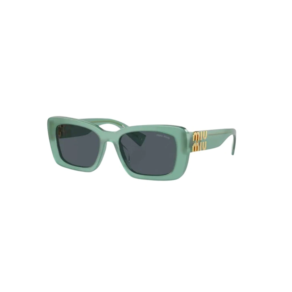 Miu Miu Blue Opal Anise Sunglasses Collection - Female - Sunglasses - 53 Mm - Accessories