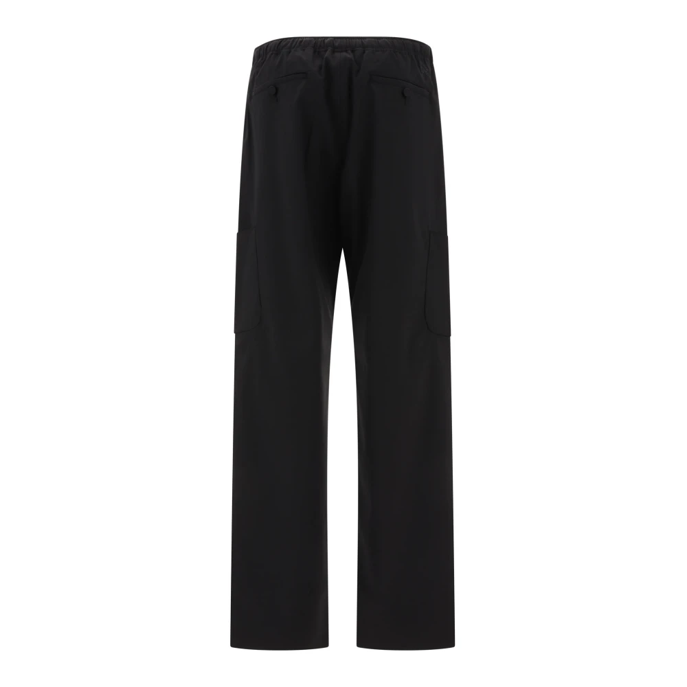 Palm Angels Wide Trousers Gray Heren