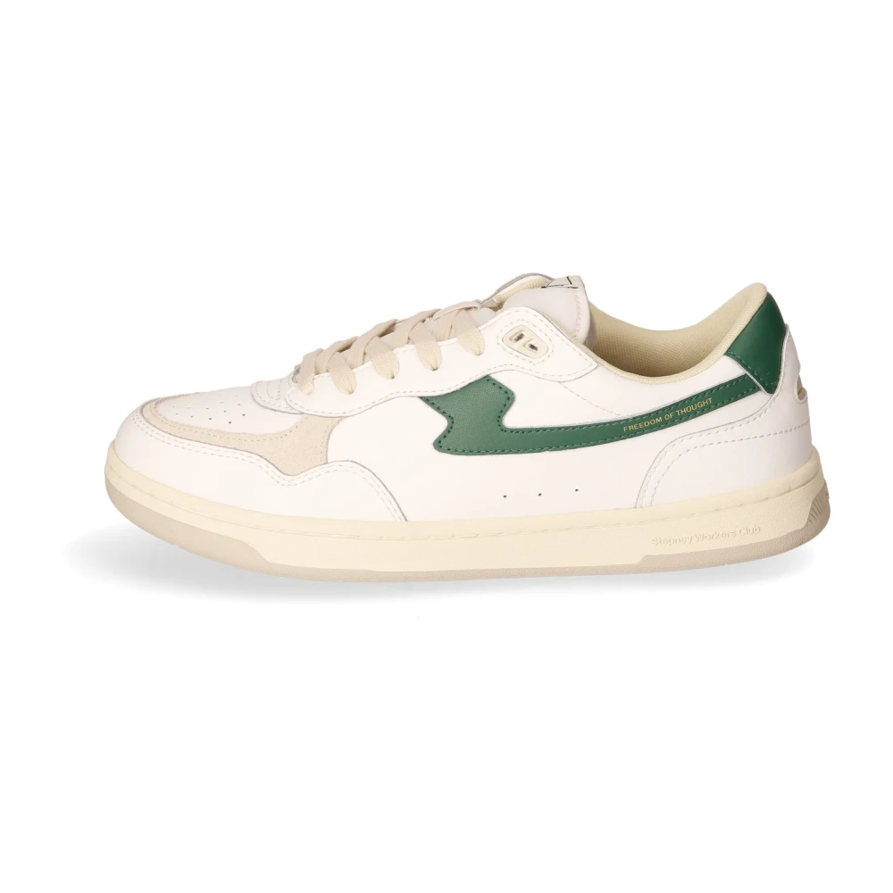 S.w.c. Stepney Workers Club Pro-Cup Sport Sneaker Låg Profil White, Herr