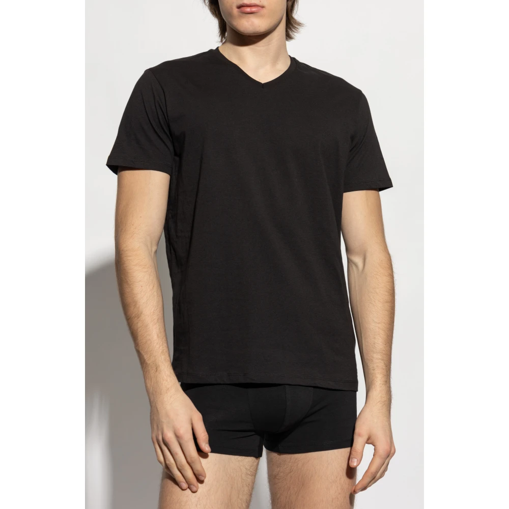 Diesel 3-Pack T-shirts Michael-D-Box-3Pack Black Heren
